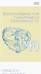 Mobile Screenshot of bvfo-verband.org